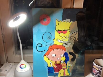 Картина 60/40 Симпсоны