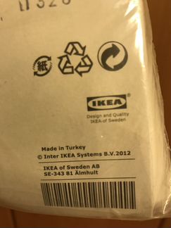 Новая детская простыня икеа на резинке 70х160см