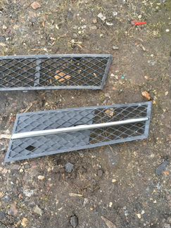 Нижние решетки в бампер до рестайлинг BMW f10 бмв