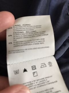 Пуховик armani jeans