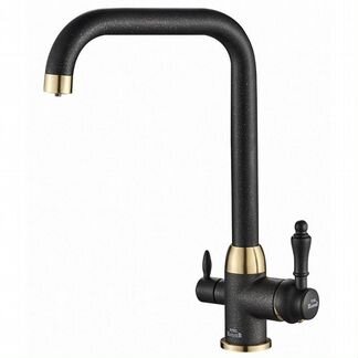 Смеситель для кухни под фильтр Steel Hammer SH 725 black BR
