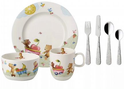 Villeroy&Boch новый детский набор hungry as a bear