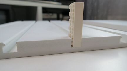 Крепление для lego на стену Brick Rack
