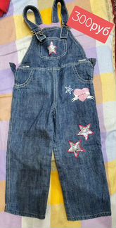 Джинсовый комбинезон