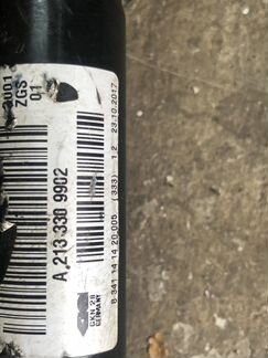 Привод передний левый Mercedes 213 A2133309902 ори