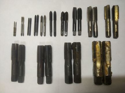 Набор метчиков М2-М24 комплектные