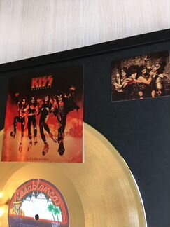 Kiss Destroyer пластинка в раме