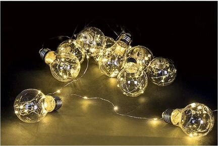 Гирлянды светодиодные в лампочках