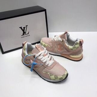 Кроссовки Louis Vuitton Луи Виттон розовые