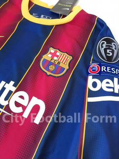 Форма Барселоны длинный рукав 2021 размер L