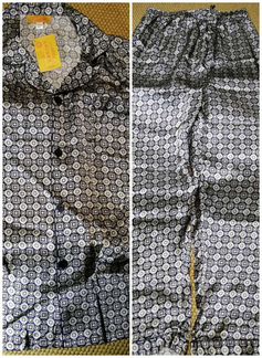 Пижама мужская (шелк, XXL, куплена в Китае)