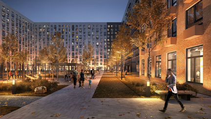 1-к квартира, 45.9 м², 10/30 эт.