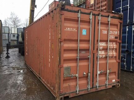Морской контейнер 20 фут бу в Москве