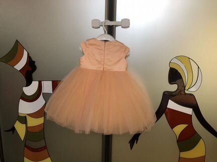 Платье-пачка детское. 74-80 р-р. 7-12 мес