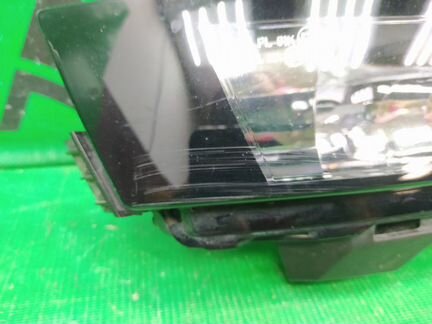 Птф правый Skoda Rapid рестайлинг 2017