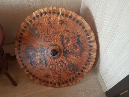 Зонт деревянный интерьерный