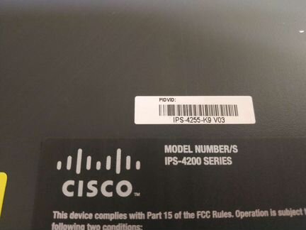 Межсетевой экран Cisco IPS-4255
