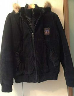 Куртка из натуральной замши 100