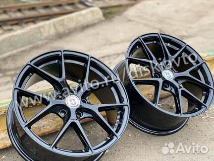 HRE R20 5-112 gloss black для BMW G30