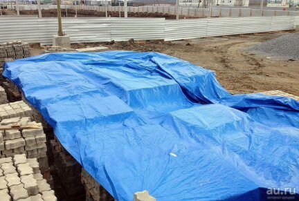 Тент укрывной полог универсальный 120гр. 6*8