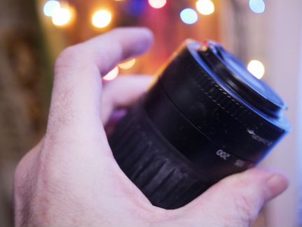 Родной 100-300mm телеобъектив USM Canon EF