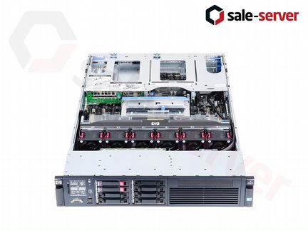 Сервер HP DL380 G7 8SFF 2x X5675 48GB 750W
