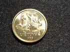 Литва 10 центов 1998 г. UNC объявление продам