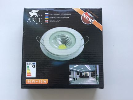 Светильник потолочный Arte lamp белый 4 шт