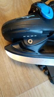 Коньки ледовые детские раздвижные рр 28-31