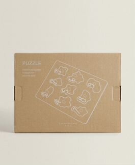 Zara Home новый деревянный детский пазл