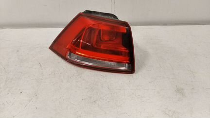 Фонарь задний левый наружный VW Golf 7