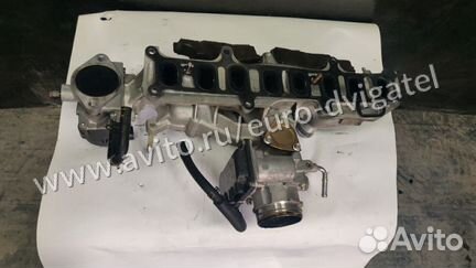 Выпускной коллектор Мазда с двигателя CH в сборе