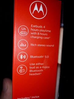 Беспроводные tws наушники Motorola Vervebuds 110
