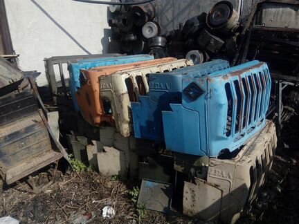 Облицовка радиатора Урал (дв.ямз-238, 236не2)