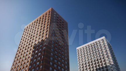 1-к квартира, 39.3 м², 22/22 эт.