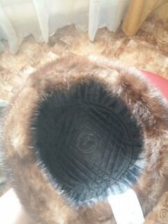 Мужская шапка норка натуральная