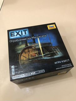 Настольная игра квест Ограбление на миссисипи