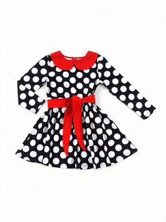 Платье в горох