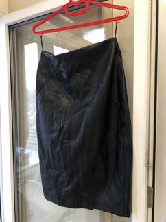 Юбка экокожа