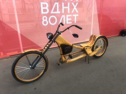 Деревянный велочоппер