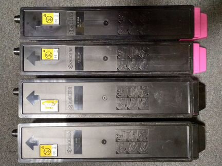 Картриджи Kyocera TK-895K и TK-895M 4 шт