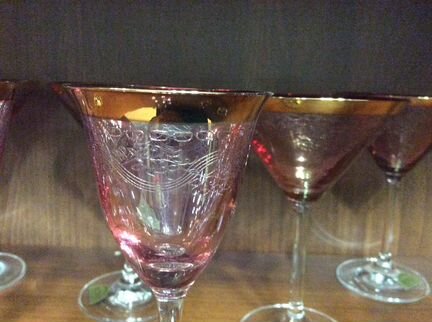 Два набора фужеров rona