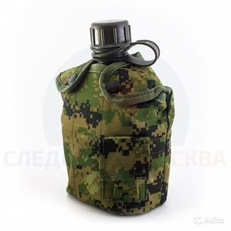 Фляга с термочехлом и алюминиевой кружкой Лес