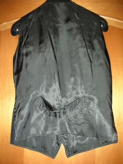 Жилет из натуральной замши