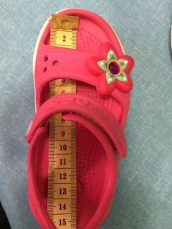 Сандалии (босоножки, сланцы) crocs для девочки