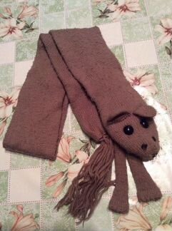 Шарфы и шапочка детские на зиму - весну