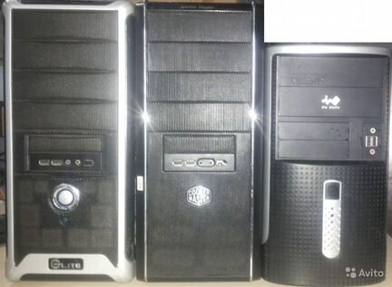 Компьютер для дома офиса работы 4ядра 4G DDR3 pcie