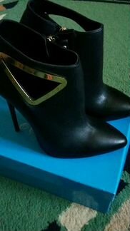 Новые ботильоны кожа