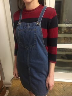 Платье комбинезон / сарафан джинс винтаж