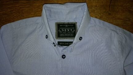 Фирменные однотонные рубашки. На 4-5 лет. б/у